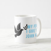 Mug Je vous donne ma paix (Devant droit)