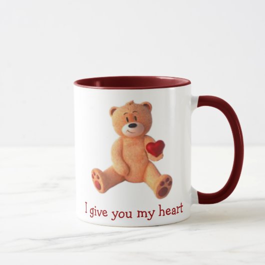 Mug Je vous donne mon coeur (Droite)