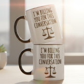 Mug Je vous facture cette conversation