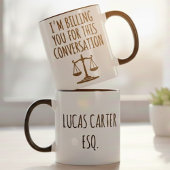 Mug Je vous facture cette conversation