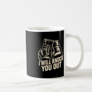 Mug Je Vous Frapperai Pour Une Boxe Drôle