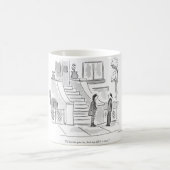 Mug Je vous inviterais dedans, mais ma vie est un (Centre)
