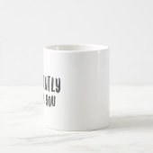 Mug Je vous juge silencieusement - nouveauté (Centre)