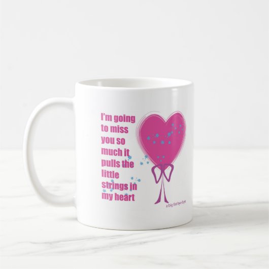 Mug Je vous manquerai (Gauche)