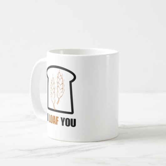 Mug Je Vous Pense (Devant gauche)