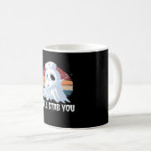 Mug Je vous poignarderai un t-shirt, infirmière fantôm (Devant droit)