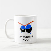 Mug Je vous regarde avec des yeux de lynx (Gauche)