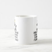 Mug Je vous regarderai mignon chat-jeu (Centre)