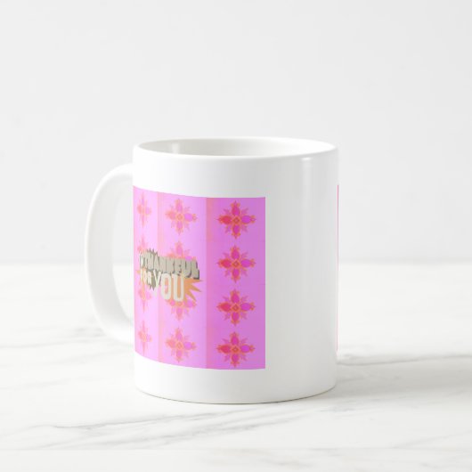 Mug Je vous remercie : Une expression sincère (Devant gauche)