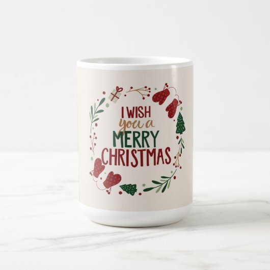 Mug Je Vous Souhaite Un Joyeux Noël (Centre)