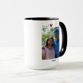 Mug Je vous suis tellement reconnaissante que vous soy (Devant droit)