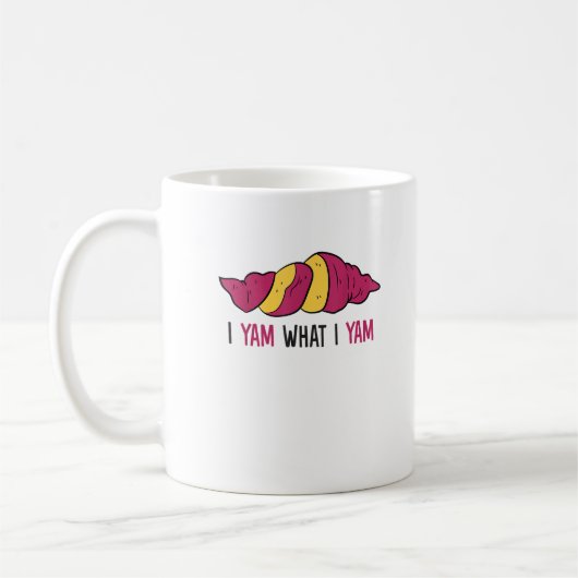 Mug Je Yam Ce que je Yam Sweet Potato (Gauche)