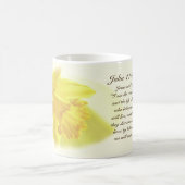 Mug Jean 11:25-26 Je suis la résurrection et la vie, (Centre)