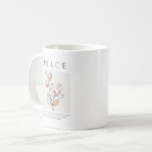 Mug Jean 14:27 Paix Je pars avec toi (Devant gauche)
