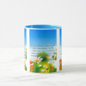 Mug Jean 14:2 KJV Bible Écriture Pic Deux Tons (Centre)