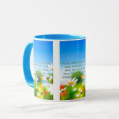 Mug Jean 14:2 KJV Bible Écriture Pic Deux Tons (Devant gauche)