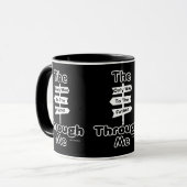 Mug Jean 14:6 KJV Bible Verse Deux Tons (Devant gauche)