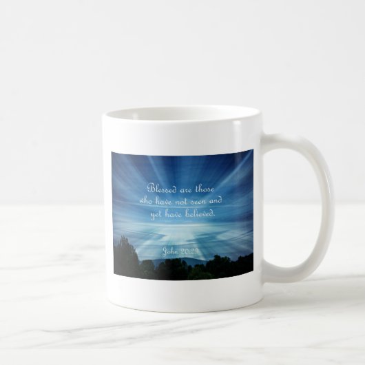 Mug Jean 20:29 Heureux ceux qui n'ont pas vu (Droite)