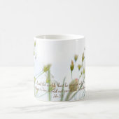 Mug Jean 3:16 Bible Verse Blanc Floral Beauté (Centre)