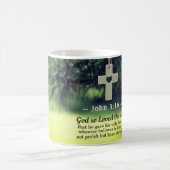 Mug Jean 3:16 Dieu a tant aimé le monde qu'il a donné  (Centre)