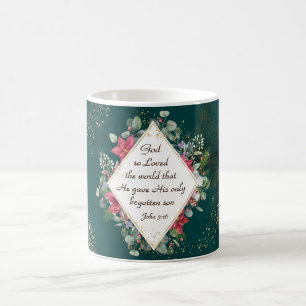 Mug Jean 3:16 Dieu a tellement aimé le monde, Noël