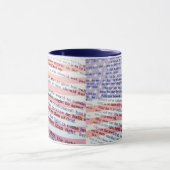 Mug Jean 3:16 et drapeau américain (Centre)