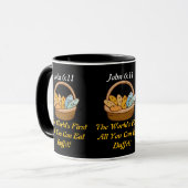 Mug "Jean 6:11" (Devant gauche)