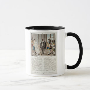 Mug Jean Baptiste Colbert (1619-83) présente la carte