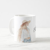 Mug Jean blond féminin (Devant gauche)