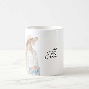 Mug Jean blond féminin