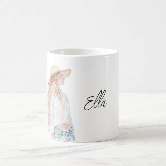 Mug Jean blond féminin (Centre)