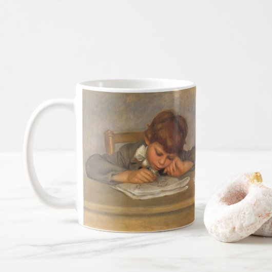 Mug Jean Dessin de Pierre Renoir, Art Vintage (Avec donut)