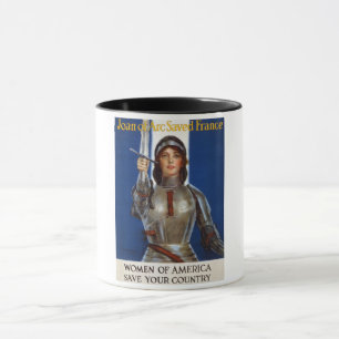 Mug Jeanne d'Arc : La servante d'Orléans, héroïne du c