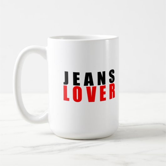 Mug Jeans lover (Gauche)
