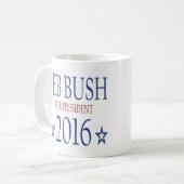 Mug Jeb Bush pour le président 2016 (Devant gauche)