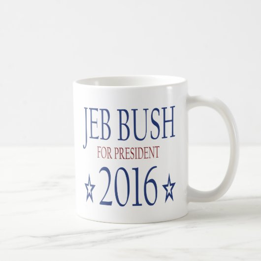 Mug Jeb Bush pour le président 2016 (Droite)