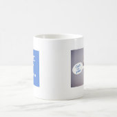 Mug J'écorce pour la paix - customisée (Centre)