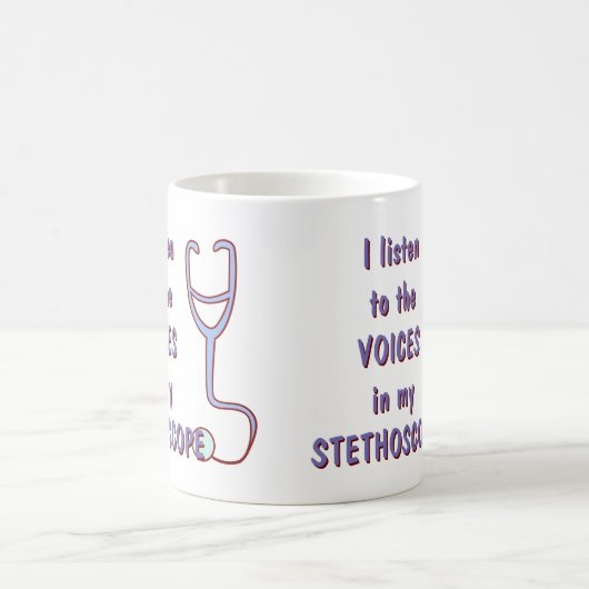 Mug J'écoute les voix (Centre)