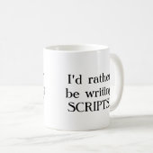 Mug J'écrirais plutôt des MANUSCRITS ! (Devant droit)
