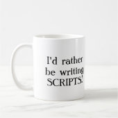 Mug J'écrirais plutôt des MANUSCRITS ! (Gauche)