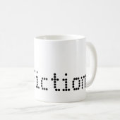 Mug J'écris de la fiction d'espionnage (Devant droit)