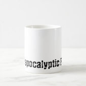 Mug J'écris de la fiction post-apocalyptique (Centre)