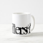 Mug J'écris de la fiction Thriller (Devant droit)