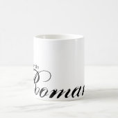 Mug J'écris de la romance, des baisers (Centre)