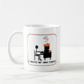 Mug J'Écris Mes Têtes (Gauche)