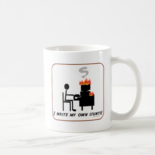 Mug J'Écris Mes Têtes (Droite)