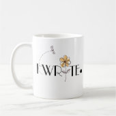 Mug J'ÉCRIS Motivationnel (Gauche)