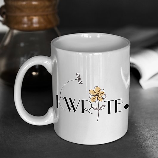 Mug J'ÉCRIS Motivationnel