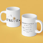 Mug J'ÉCRIS Motivationnel