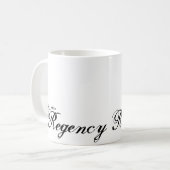 Mug J'écris Regency Romance (Devant gauche)